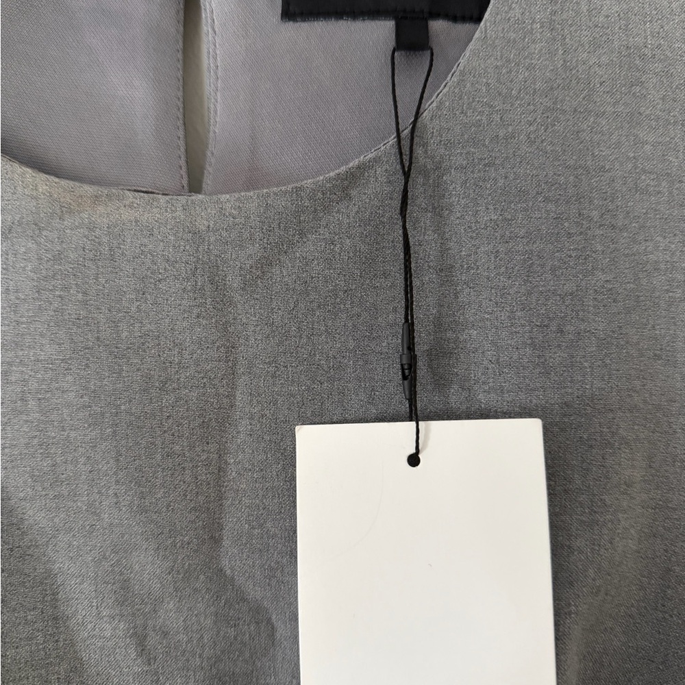 Zara Classic Gray Dress - Picture 3 of 7